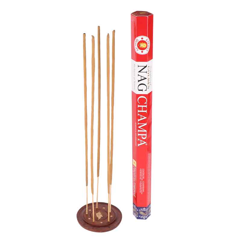 golden incense sticks