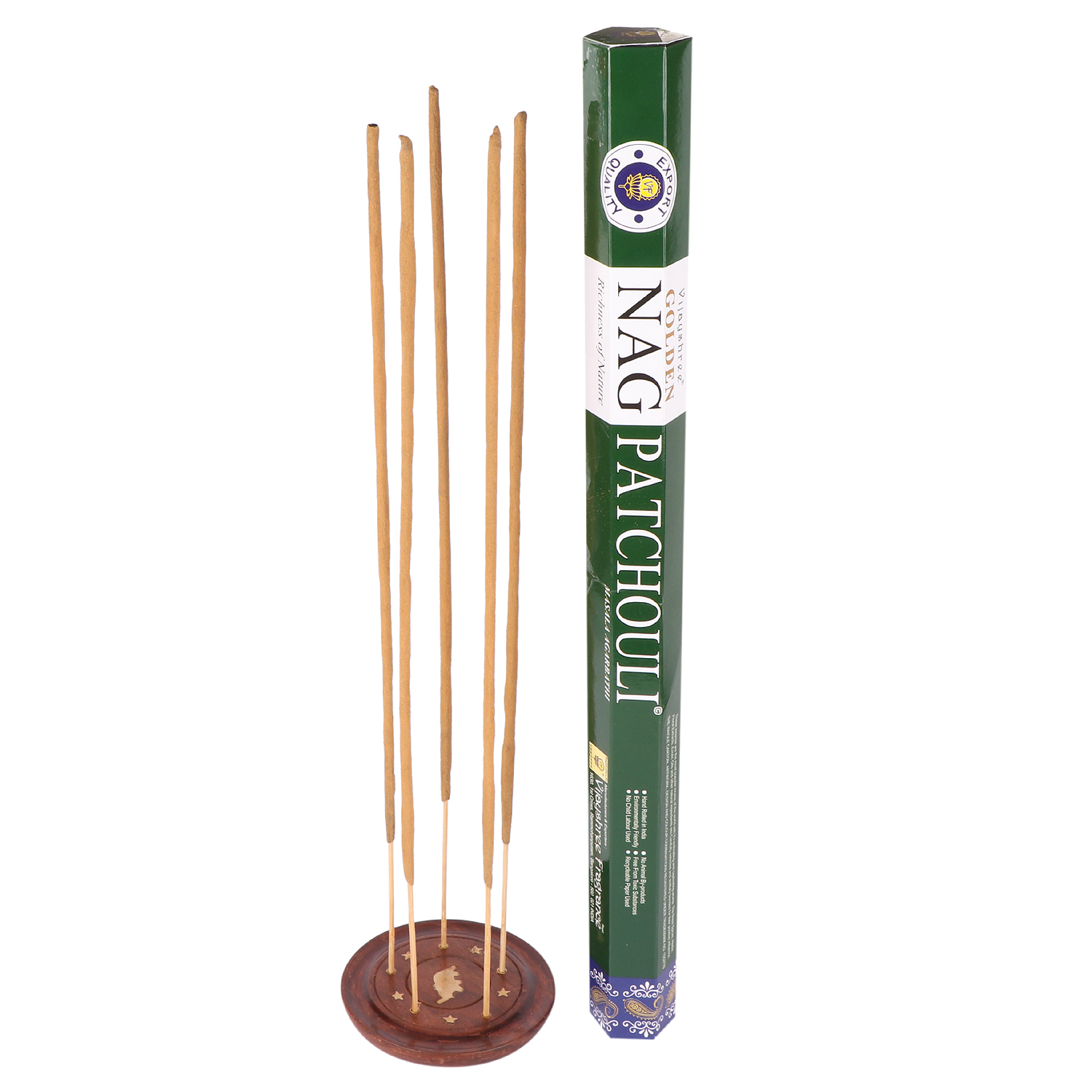 golden incense sticks