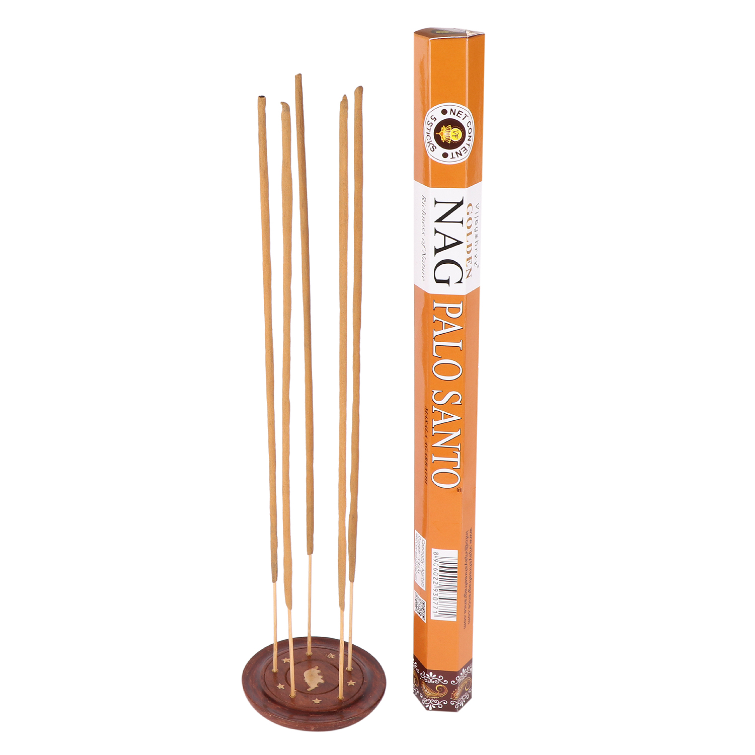 golden incense sticks